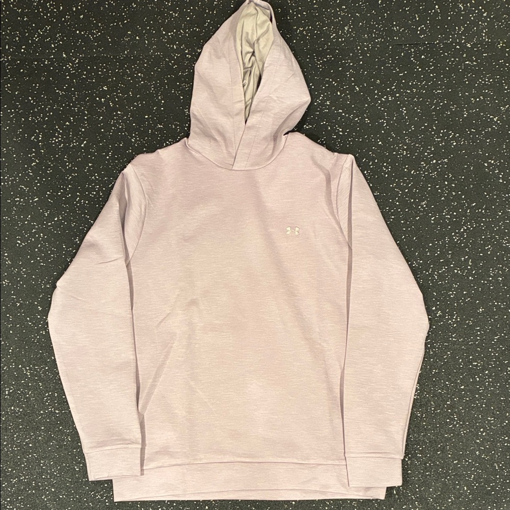 Under Armour Men's Light Grey Purple Hoodie